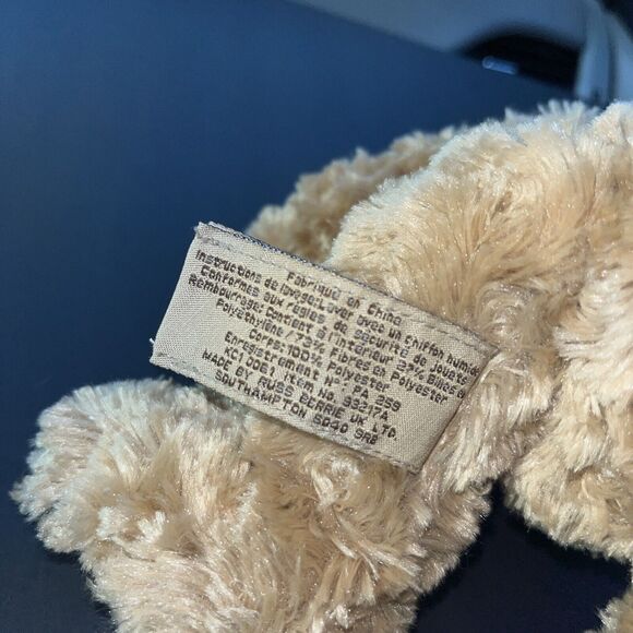 Burberry Fragrances Plush Teddy Bear With Hat Collectors Item 2006 Retired HTF - Picture 11 of 12